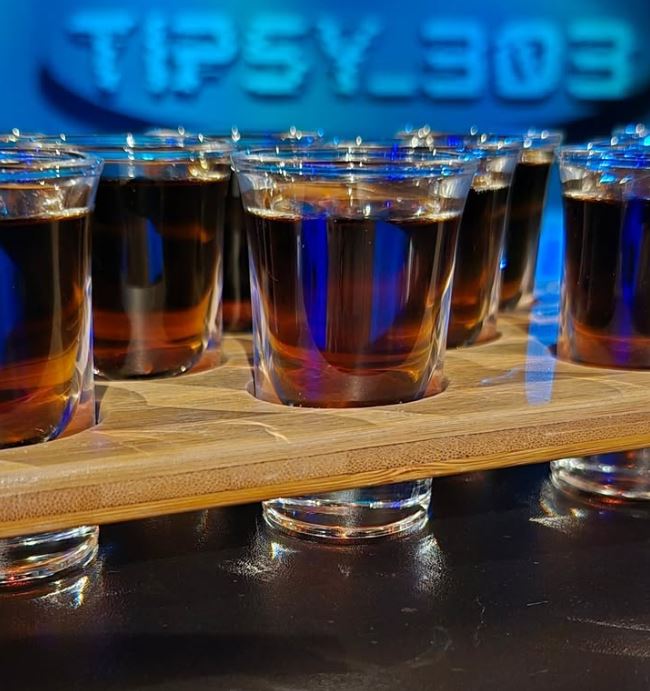 Shots ready to share at Tipsy 303